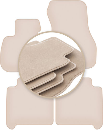 Premium Beige Floor Mats Bmw 2 F46 Gran Tourer 2015