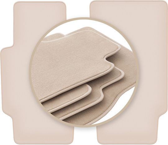 Premium Beige Floor Mats Bmw Z8 2000-2003
