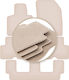 Premium Beige Car Mats for Citroen C4 and SpaceTourer 7-Seater 2013-2021