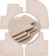 Premium Beige Floor Mats Ford Tourneo Connect Minivan 2013-2017