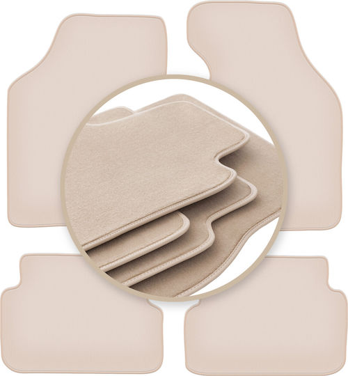 Premium Beige Floor Mats Mazda Demio Hatchback 1996-2003