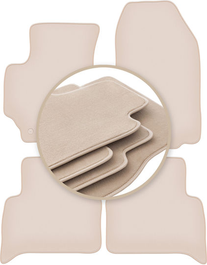 Premium Beige Floor Mats Fiat Croma Ii Station Wagon 2005-2011