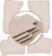 Premium Beige Fußmatten Daihatsu Terios I SUV 1997-2005