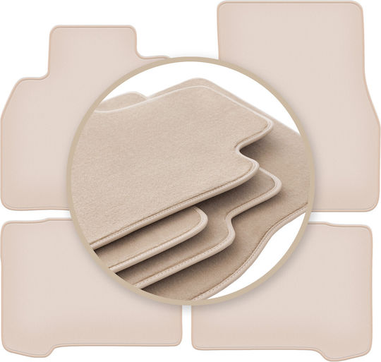 Premium Beige Floor Mats Mitsubishi Grandis Minivan 2004-2010