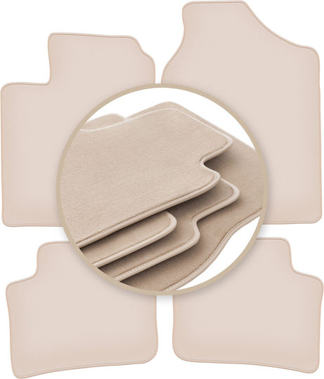 Premium Beige Fußmatten Daihatsu Trevis Hatchback 2006-2009