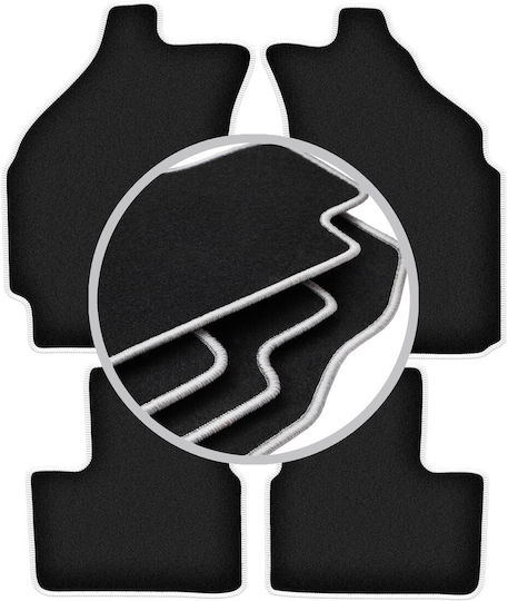 Carlux-silver Car Mats Chevrolet Matiz Hatchback 2004-2009