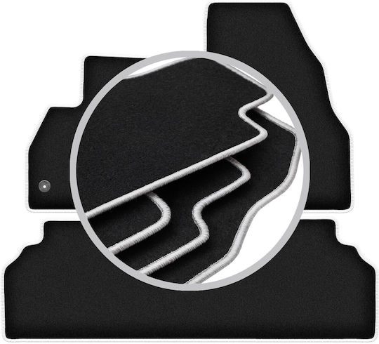 Carlux-silver Car Mats Mercedes Citan Kombivan 2012