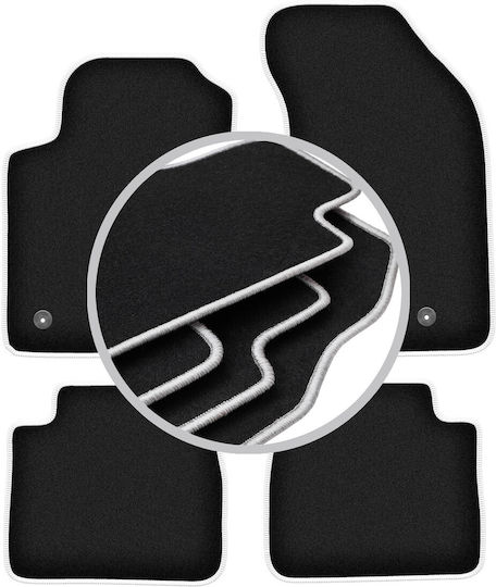 Carlux-silver Car Mats Lancia Delta Iii Hatchback 2008-2014