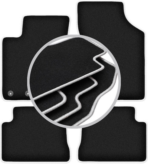 Carlux-silver Car Mats Hyundai Getz Hatchback 2002-2010
