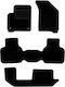 Black Velvet Car Mats Fiat Freemont 7-Seater 2011-2016