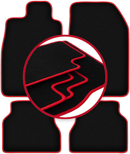 Carlux-red Car Mats Citroen Xm Break Station Wagon Sedan Hatchback Liftback 1989-2000