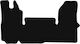 Schwarze Samt-Fußmatten Basic für Renault Master II Van 2003-2010
