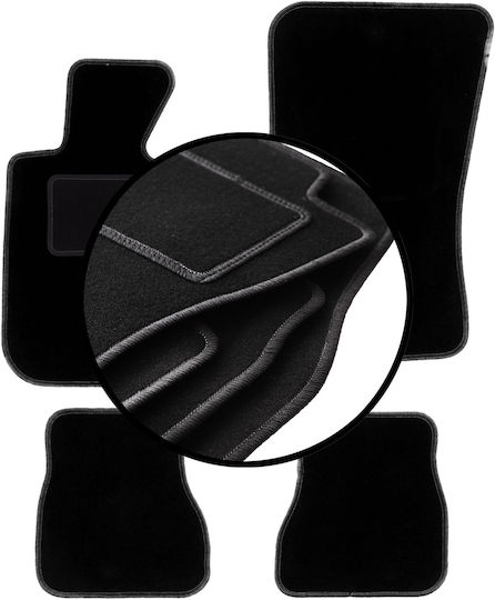 Velours Teppichmatten Set BMW 3 E30 Cabrio 1986-1993