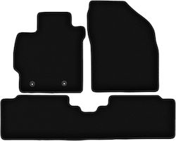 Basic Black Velvet Floor Mats Toyota Auris I Hatchback 2006-2013