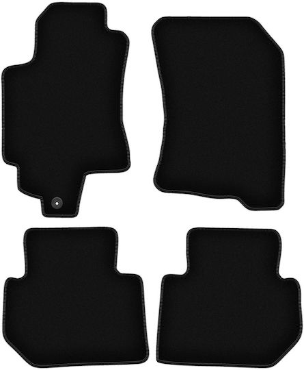 Basic Black Velvet Floor Mats Subaru B9 Tribeca Suv 2009-2009