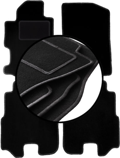 Velour Carpet Car Mats Set Honda FR-V Minivan 2004-2009