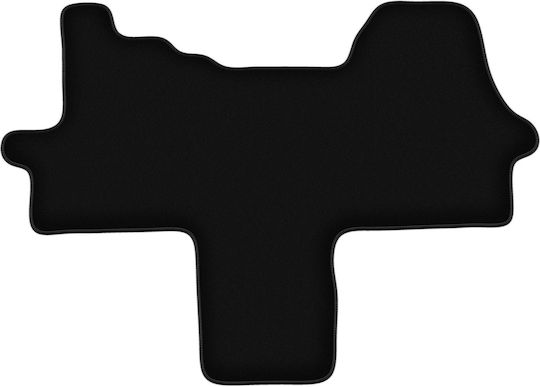 Covorașe Negre de Catifea pentru Citroen Jumper II Van 2006-2014