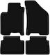 Basic Black Velvet Floor Mats Chevrolet Lacetti Hatchback Sedan 2003-2012
