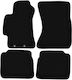 Covorașe de podea negre simple din catifea Subaru Outback III Wagon Sedan 2003-2009