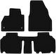 Basic Black Velvet Floor Mats Mercedes Citan Kombivan 2012