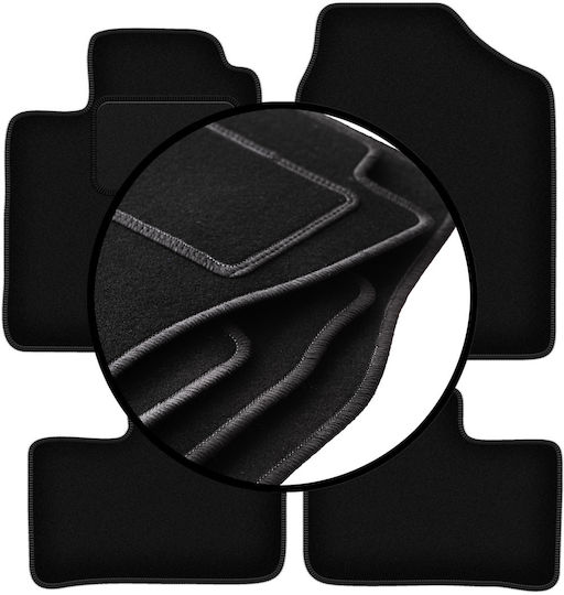 Velour Floor Mats Set Daihatsu Cuore Vi Hatchback 2003-2007
