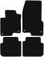 Basic Black Velvet Floor Mats Smart Forfour I Hatchback 2004-2007