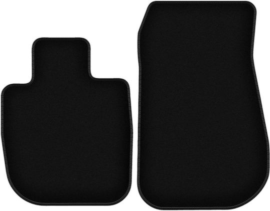 Basic schwarze Samt-Fußmatten BMW Z4 G29 0 2019-2022