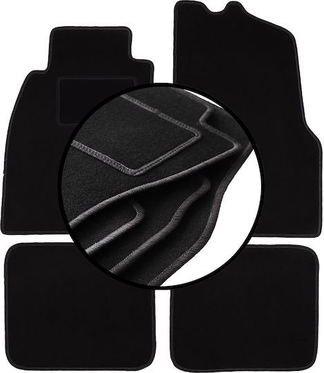 Velours Teppichmatten Set Mitsubishi Carisma Limousine Liftback Hatchback 1995-2004
