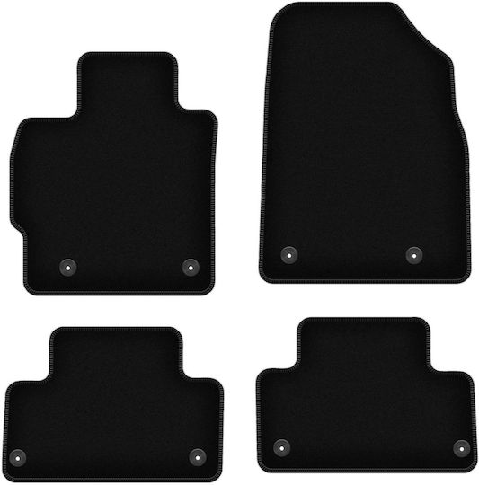 Basic Black Velvet Car Mats Mazda CX-7 SUV 2006-2009