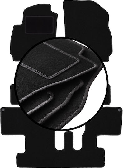 Velours Teppichmatten Set Chevrolet Orlando I Minivan 2010-2018