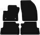 Basic schwarze Samt-Fußmatten Ford C-max Mk2 Minivan 2011-2015