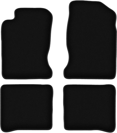 Basic Black Velvet Floor Mats Toyota Carina E Sedan 1992-1998