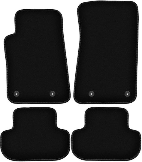 Basic Black Velvet Car Mats Chevrolet Camaro V 2006-2015