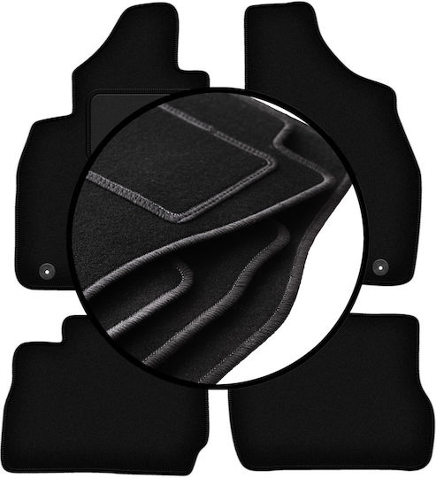 Velours Teppichmatten Set Mitsubishi Pajero Pinin SUV 1999-2006