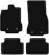 Basic Black Velvet Floor Mats Jaguar Xf I 2wd X250 Sedan Wagon 2007-2015