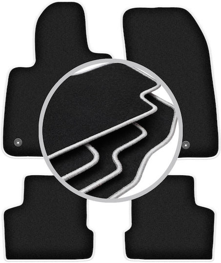 Carlux Silver Car Mats Jeep Renegade SUV 2014-2019