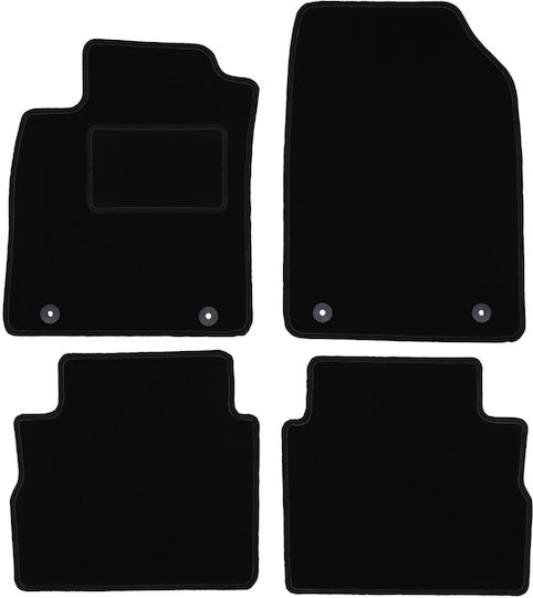 Black Velvet Car Mats Opel Signum Station Wagon 2003-2008