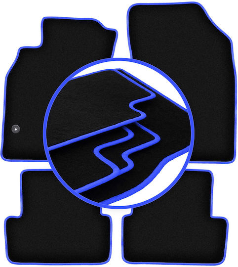 Carlux-blue Car Mats Renault Fluence Sedan 2009-2016