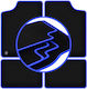 Carlux-blue Car Mats Citroen Ax Hatchback 1986-1998