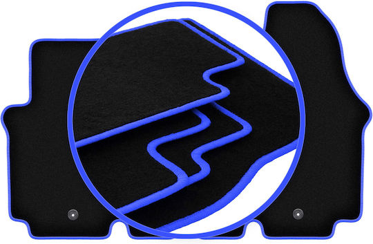 Carlux-blue Car Mats Opel Vivaro Van 2001-2014