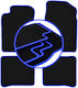 Carlux-blaue Autoteppiche Toyota Carina E Limousine 1992-1998
