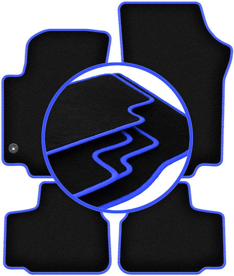 Carlux Blue Car Mats Skoda Citigo Hatchback 2011