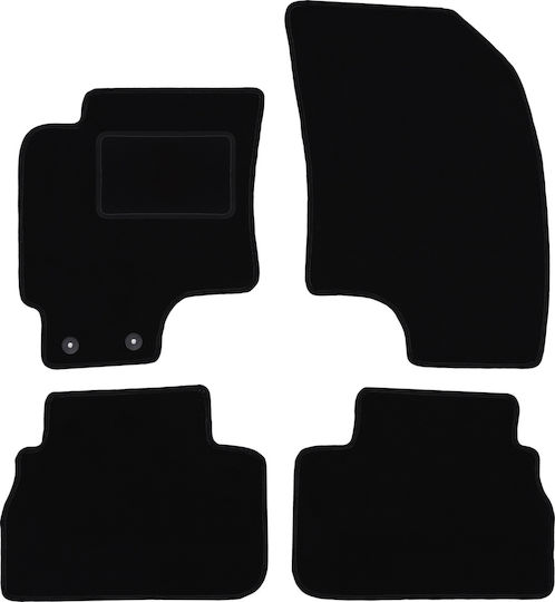Black Velvet Floor Mats Chevrolet Evanda Sedan 2006-2012