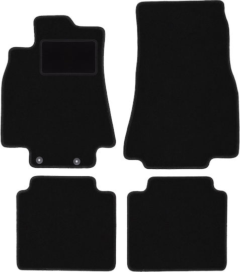 Black Velvet Floor Mats Mercedes B-class W245 Hatchback 2005-2011