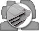 Gray Car Mats Mazda 5 Ii Minivan 2010