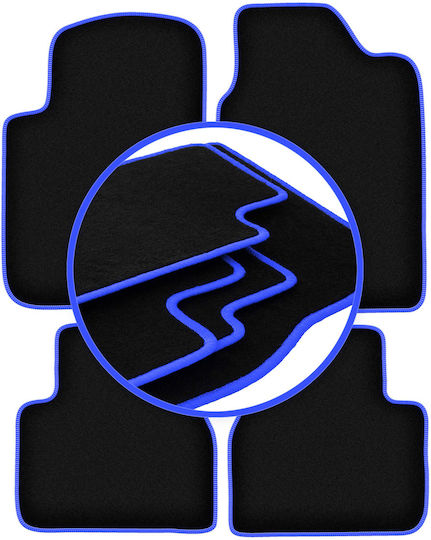 Carlux-blue Car Mats Land Rover Freelander I Suv 1996-2006