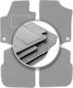 Gray Car Mats Skoda Rapid Liftback Sedan Spaceback Estate 2013-2019