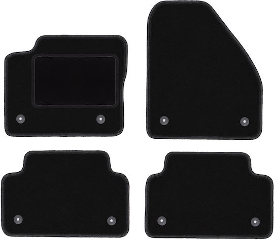 Black Velvet Floor Mats Jaguar E-pace Suv 2017