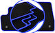 Carlux Blue Car Mats for Ford Transit Connect Fl Van 2017