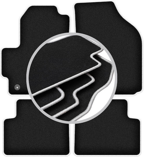 Carlux-silver Car Mats Chevrolet Matiz Hatchback 2004-2009